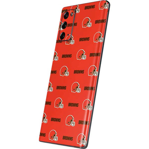 NFL Cleveland Browns Blitz Series Galaxy Note20 5G Skin