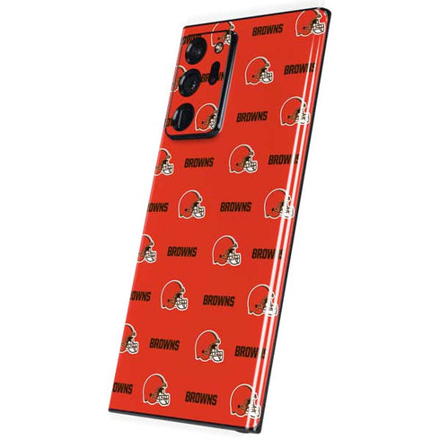 NFL Cleveland Browns Blitz Series Galaxy Note20 Ultra 5G Skin