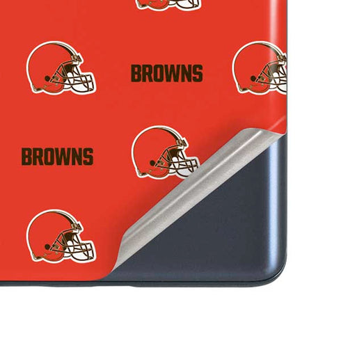 NFL Cleveland Browns Blitz Series Galaxy S20 Fan Edition Skin