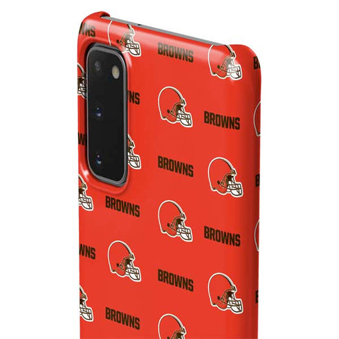NFL Cleveland Browns Blitz Series Galaxy S20 Lite Case