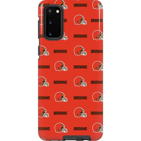 NFL Cleveland Browns Blitz Series Galaxy S20 Pro Case