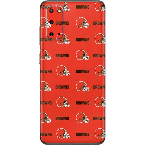 NFL Cleveland Browns Blitz Series Galaxy S20 Skin