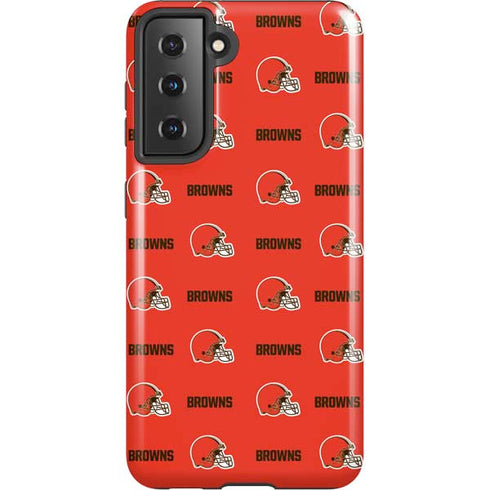 NFL Cleveland Browns Blitz Series Galaxy S21 5G Pro Case