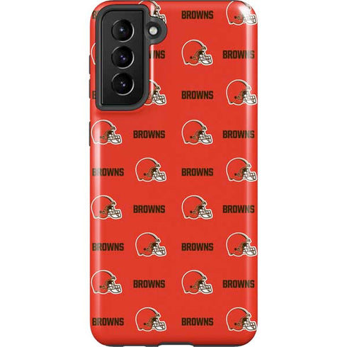 NFL Cleveland Browns Blitz Series Galaxy S21 Plus 5G Pro Case