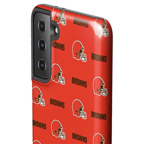 NFL Cleveland Browns Blitz Series Galaxy S21 Plus 5G Pro Case