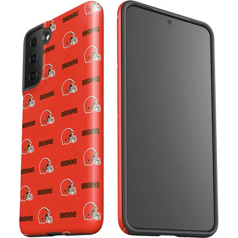NFL Cleveland Browns Blitz Series Galaxy S21 Plus 5G Pro Case