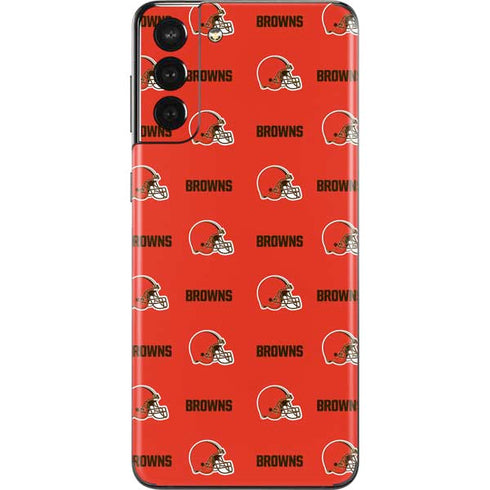 NFL Cleveland Browns Blitz Series Galaxy S21 Plus 5G Skin