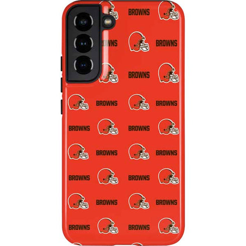 NFL Cleveland Browns Blitz Series Galaxy S22 Plus Pro Case