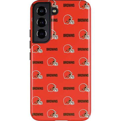 NFL Cleveland Browns Blitz Series Galaxy S22 Pro Case