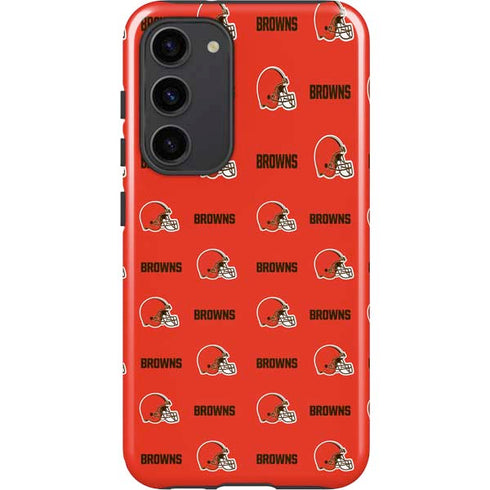 NFL Cleveland Browns Blitz Series Galaxy S23 Plus Pro Case