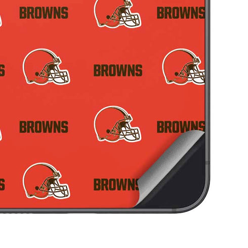 NFL Cleveland Browns Blitz Series Galaxy S23 Plus Skin