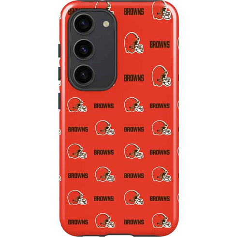 NFL Cleveland Browns Blitz Series Galaxy S23 Pro Case