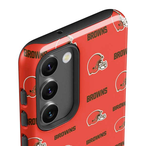NFL Cleveland Browns Blitz Series Galaxy S23 Pro Case