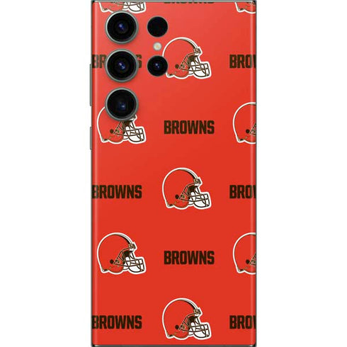 NFL Cleveland Browns Blitz Series Galaxy S23 Ultra Skin