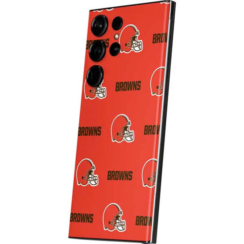 NFL Cleveland Browns Blitz Series Galaxy S23 Ultra Skin