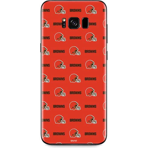 NFL Cleveland Browns Blitz Series Galaxy S8 Plus Skin