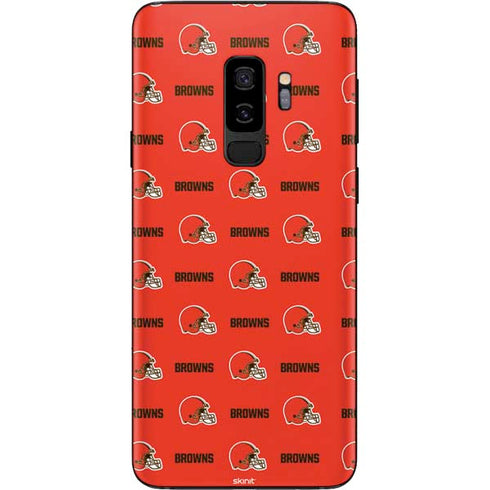 NFL Cleveland Browns Blitz Series Galaxy S9 Plus Skin