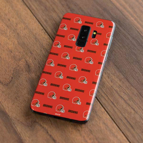 NFL Cleveland Browns Blitz Series Galaxy S9 Plus Skin