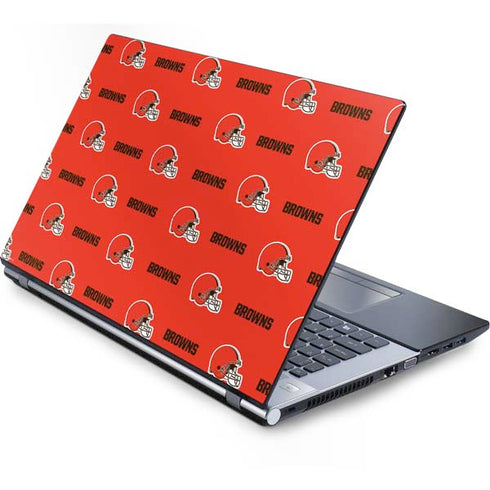 NFL Cleveland Browns Blitz Series Generic Laptop Skin