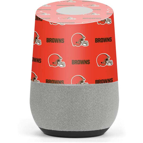 NFL Cleveland Browns Blitz Series Google Home Skin