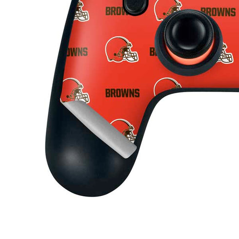 NFL Cleveland Browns Blitz Series Google Stadia Controller Skin