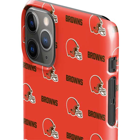 NFL Cleveland Browns Blitz Series iPhone 11 Pro Max Lite Case