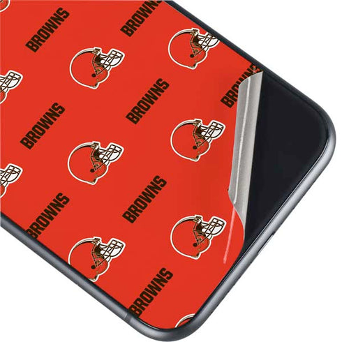 NFL Cleveland Browns Blitz Series iPhone 11 Skin