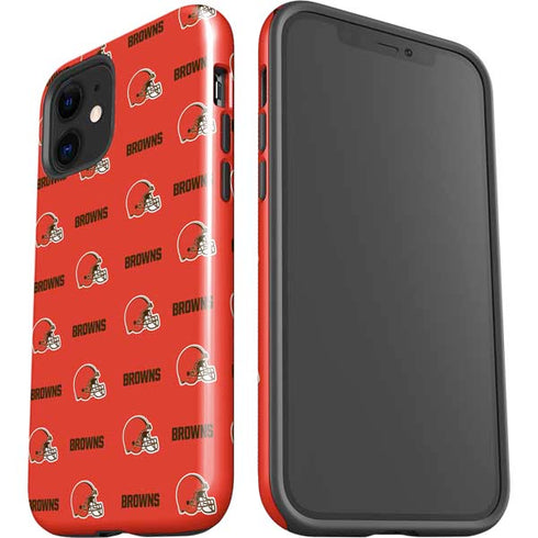 NFL Cleveland Browns Blitz Series iPhone 12 Impact Case