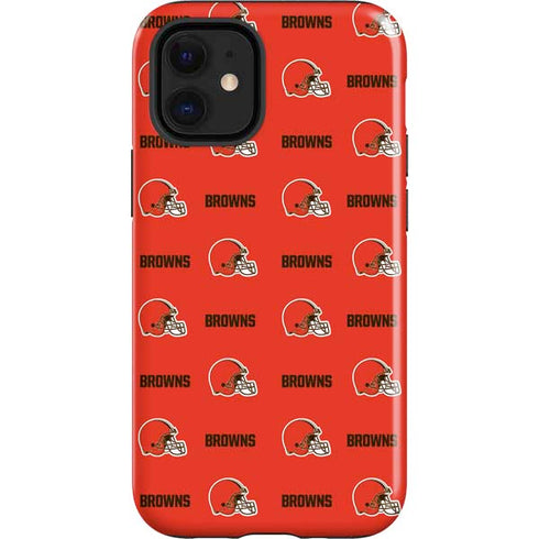 NFL Cleveland Browns Blitz Series iPhone 12 Mini Impact Case
