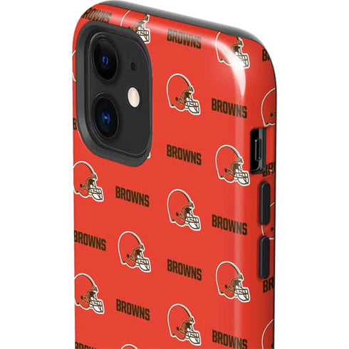 NFL Cleveland Browns Blitz Series iPhone 12 Mini Impact Case