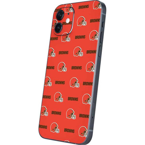 NFL Cleveland Browns Blitz Series iPhone 12 Mini Skin