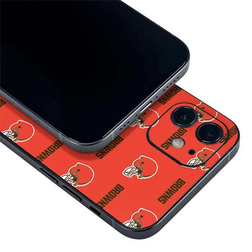 NFL Cleveland Browns Blitz Series iPhone 12 Mini Skin