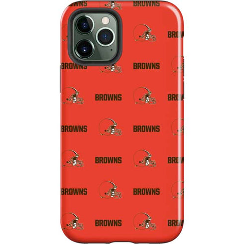 NFL Cleveland Browns Blitz Series iPhone 12 Pro Max Impact Case