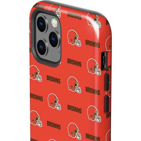 NFL Cleveland Browns Blitz Series iPhone 12 Pro Max Impact Case