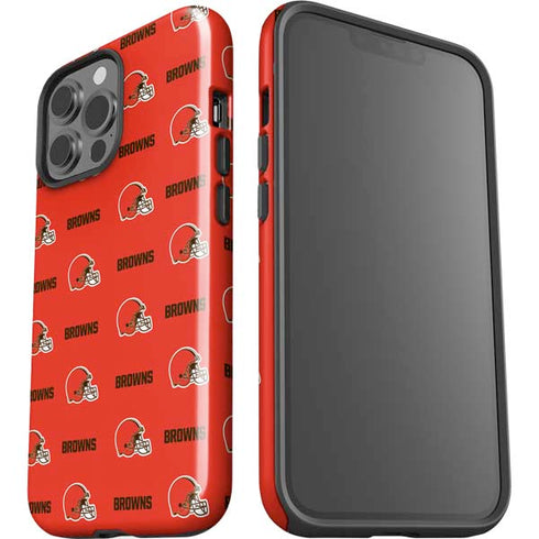 NFL Cleveland Browns Blitz Series iPhone 13 Pro Max Impact Case