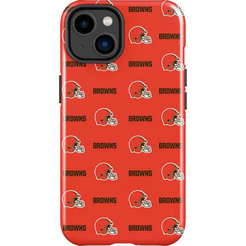 NFL Cleveland Browns Blitz Series iPhone 14 Plus Impact Case