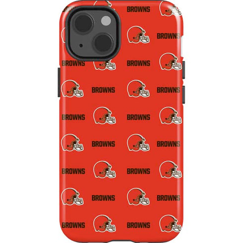 NFL Cleveland Browns Blitz Series iPhone 15 Impact Case