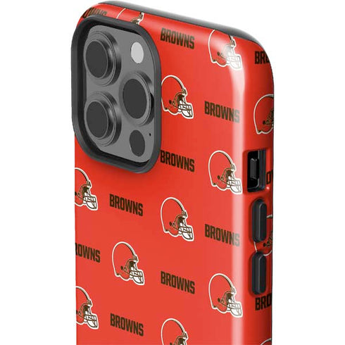 NFL Cleveland Browns Blitz Series iPhone 15 Pro Max Impact Case