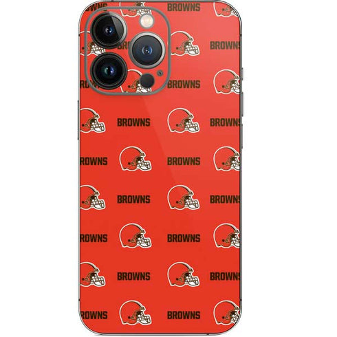 NFL Cleveland Browns Blitz Series iPhone 15 Pro Skin