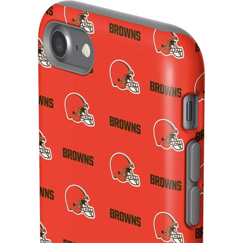 NFL Cleveland Browns Blitz Series iPhone SE (2nd & 3rd Gen) Pro Case