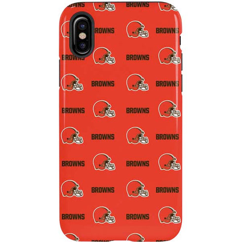 NFL Cleveland Browns Blitz Series iPhone X Pro Case