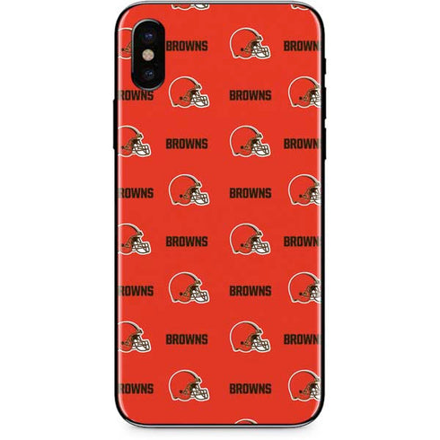 NFL Cleveland Browns Blitz Series iPhone XS Max Skin