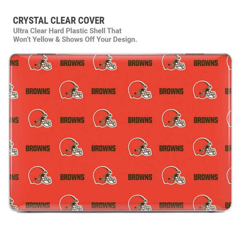 NFL Cleveland Browns Blitz Series MacBook Pro 16in (2021-25) Case plus Skin