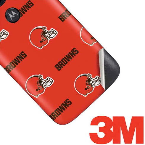 NFL Cleveland Browns Blitz Series Moto E5 Play Skin