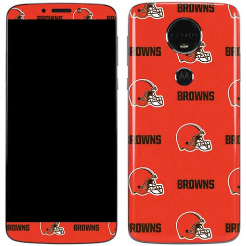 NFL Cleveland Browns Blitz Series Moto E5 Plus Skin