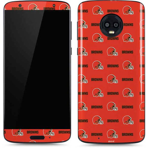 NFL Cleveland Browns Blitz Series Moto G6 Skin