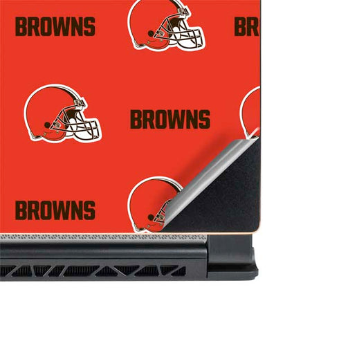 NFL Cleveland Browns Blitz Series MSI GS65 Stealth Laptop Skin