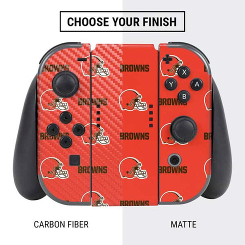 NFL Cleveland Browns Blitz Series Nintendo Switch Bundle Skin