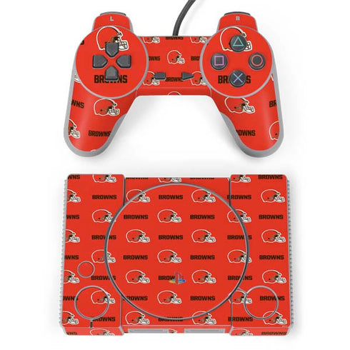 NFL Cleveland Browns Blitz Series PlayStation Classic Bundle Skin