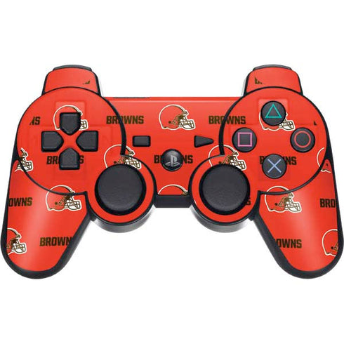 NFL Cleveland Browns Blitz Series PS3 Dual Shock wireless controller Skin